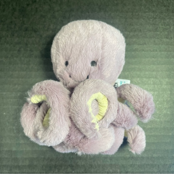 BNWT JELLYCAT BABY/TINY MAYA OCTOPUS 1 OWNER AUTHENTIC SALES RECEIPT - Picture 4 of 11